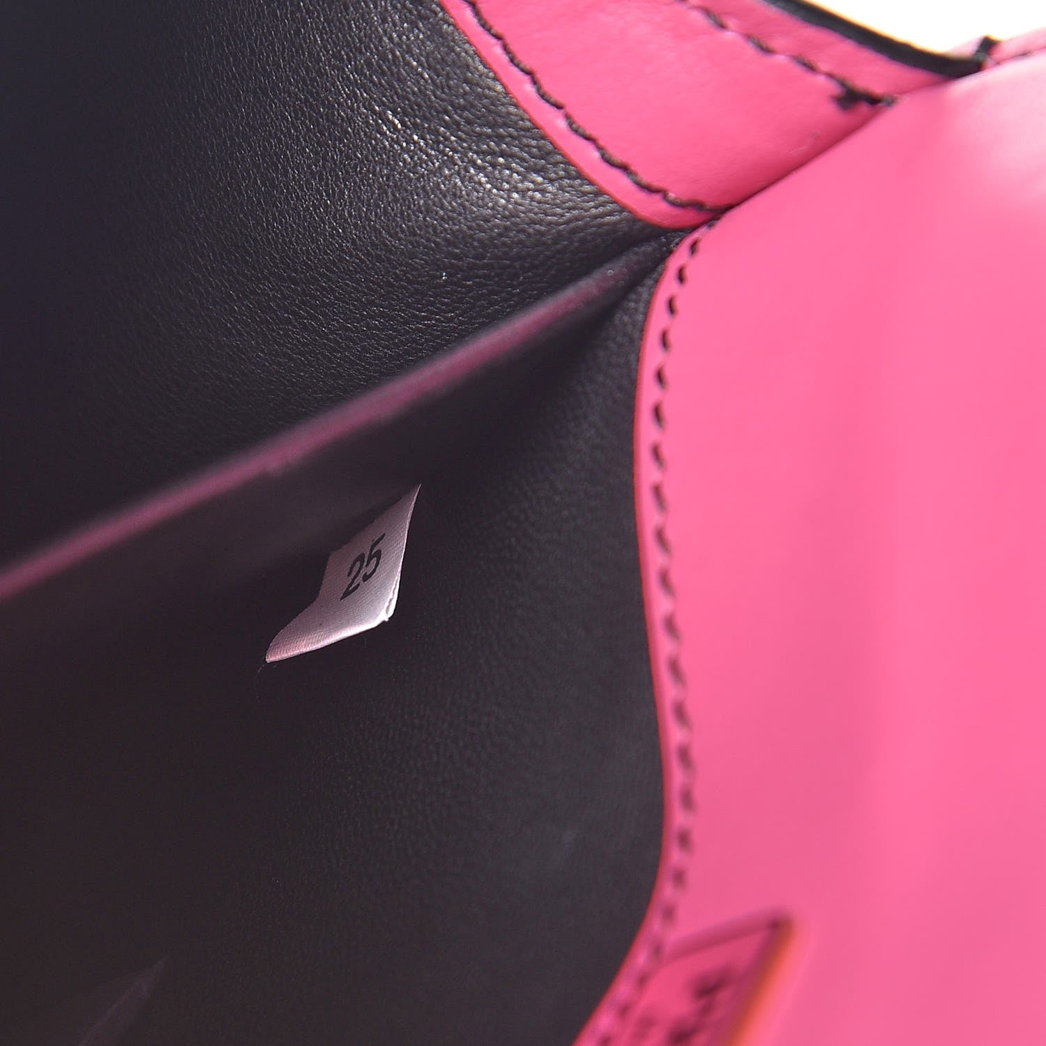 Prada City Calf Saffiano Pionniere Bag Nero Black Fuxia 7 of 7