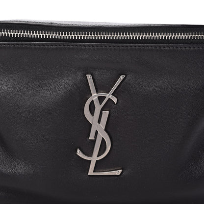 Saint Laurent Calfskin Monogram Belt Bag Black 10 of 10