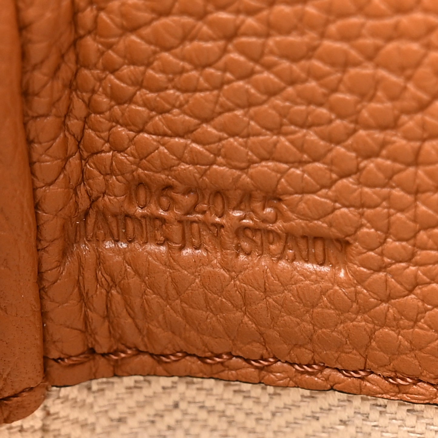 Calfskin Mini Hammock Shoulder Bag Tan