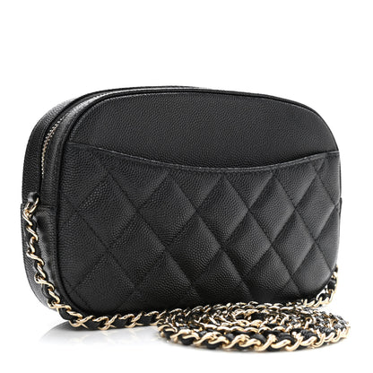 Chanel Caviar Quilted Vanity With Chain Black 3 of 10