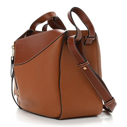 Loewe Grained Calfskin Small Hammock Shoulder Bag Tan 2 of 9