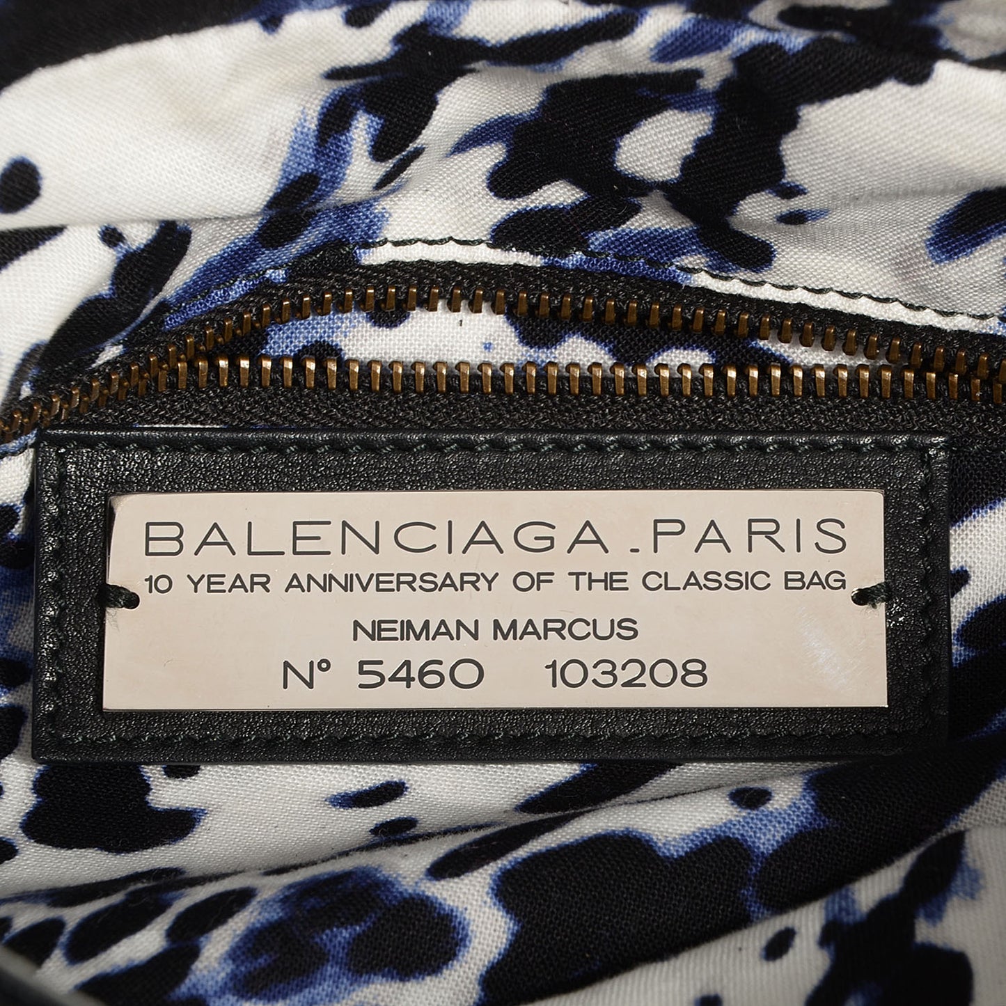 Craquele Calfskin First Black