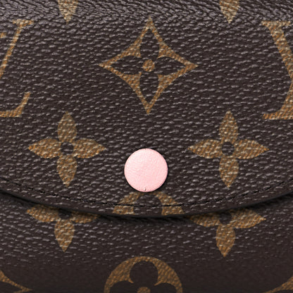 Louis Vuitton Monogram Rosalie Coin Purse Rose Ballerine 7 of 11