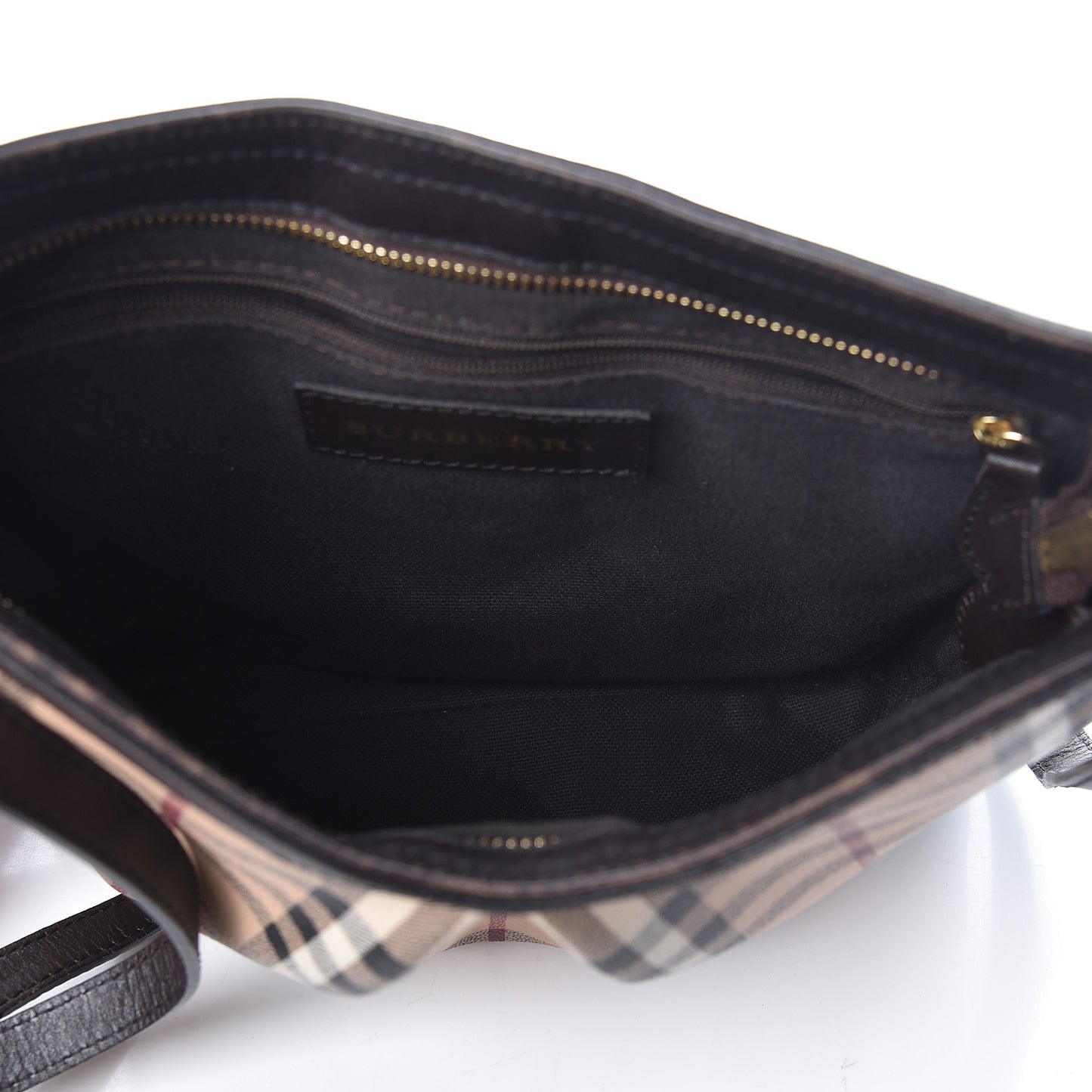 Haymarket Check Hartham Shoulder Bag Chocolate