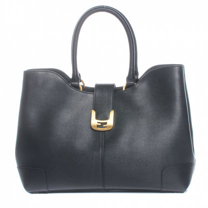 Fendi Vitello Elite Chameleon Shopper Tote Black 1 of 8