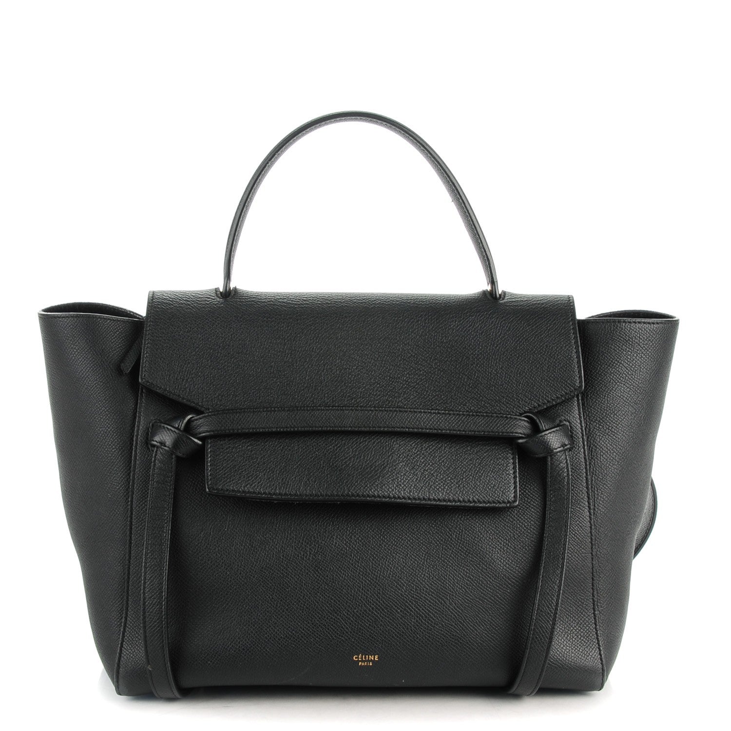 Celine Grained Calfskin Mini Belt Bag Black 1 of 10