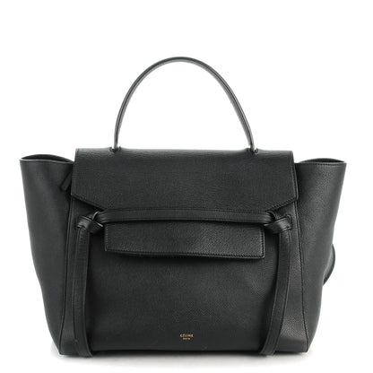 Celine Grained Calfskin Mini Belt Bag Black 1 of 10