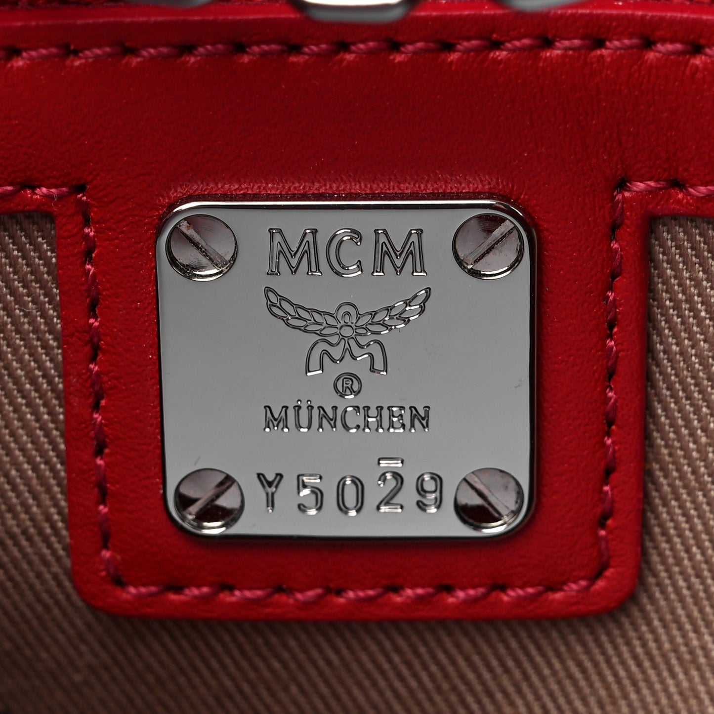 Visetos Medium Tracy Crossbody Bag Ruby Red