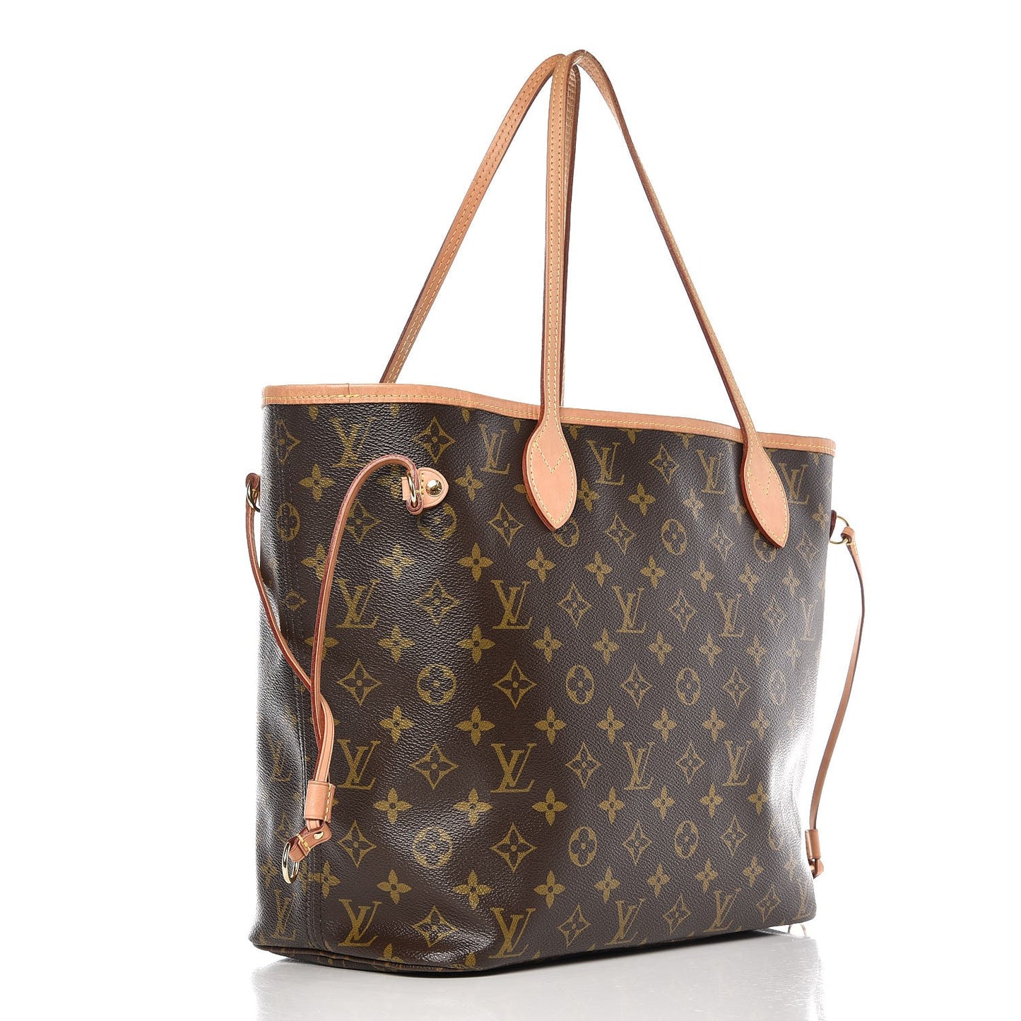 Monogram V Neverfull MM Turquoise