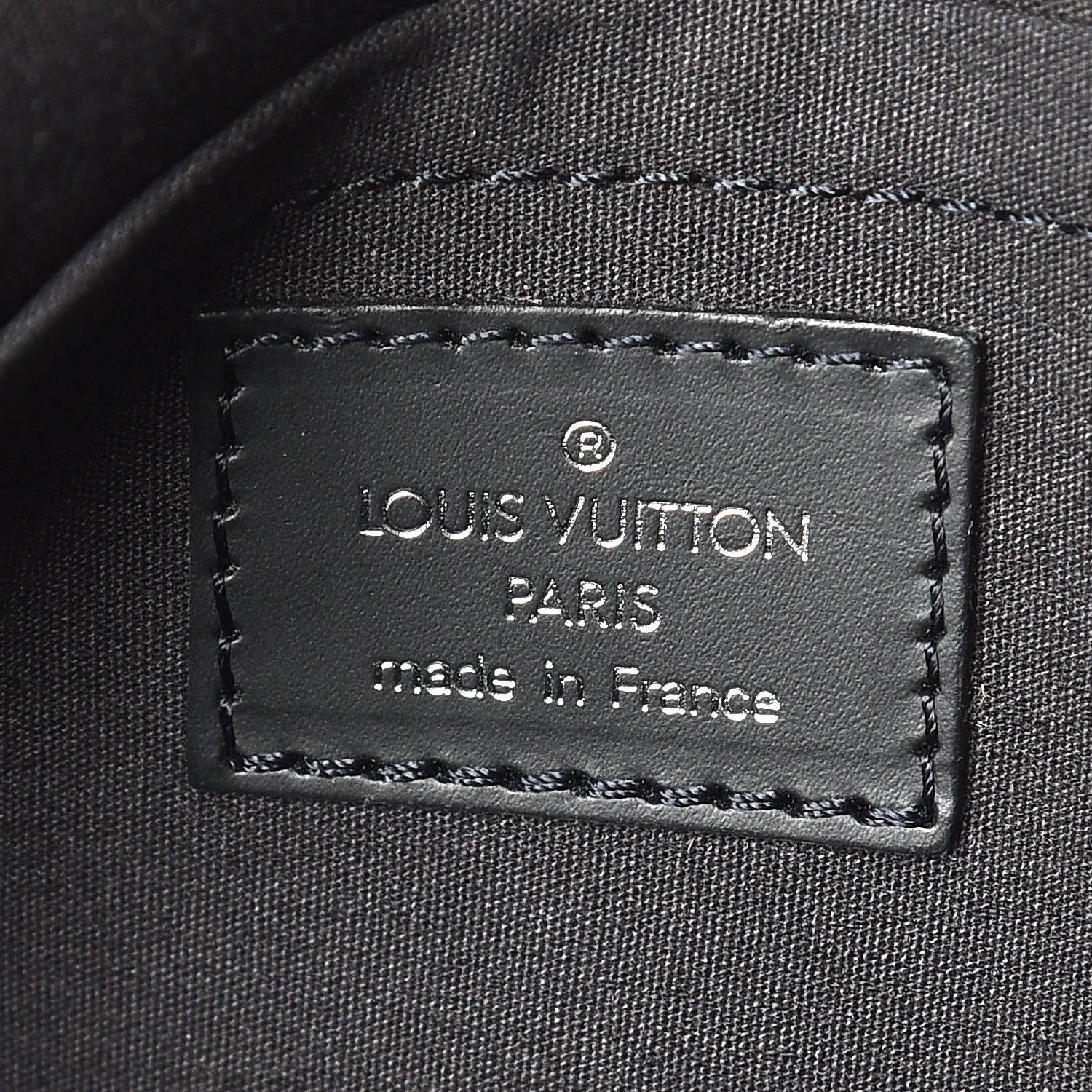 Louis Vuitton Epi Segur Pochette Black 6 of 7