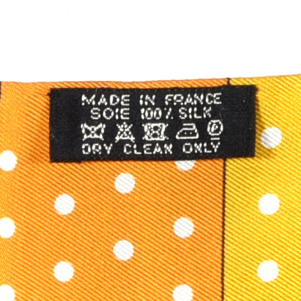 Hermes Silk Clic Clac a Pois Maxi Twilly 9 of 9