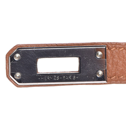 Hermes Togo Swift Officier Birkin 25 Gold Ambre 29 of 35