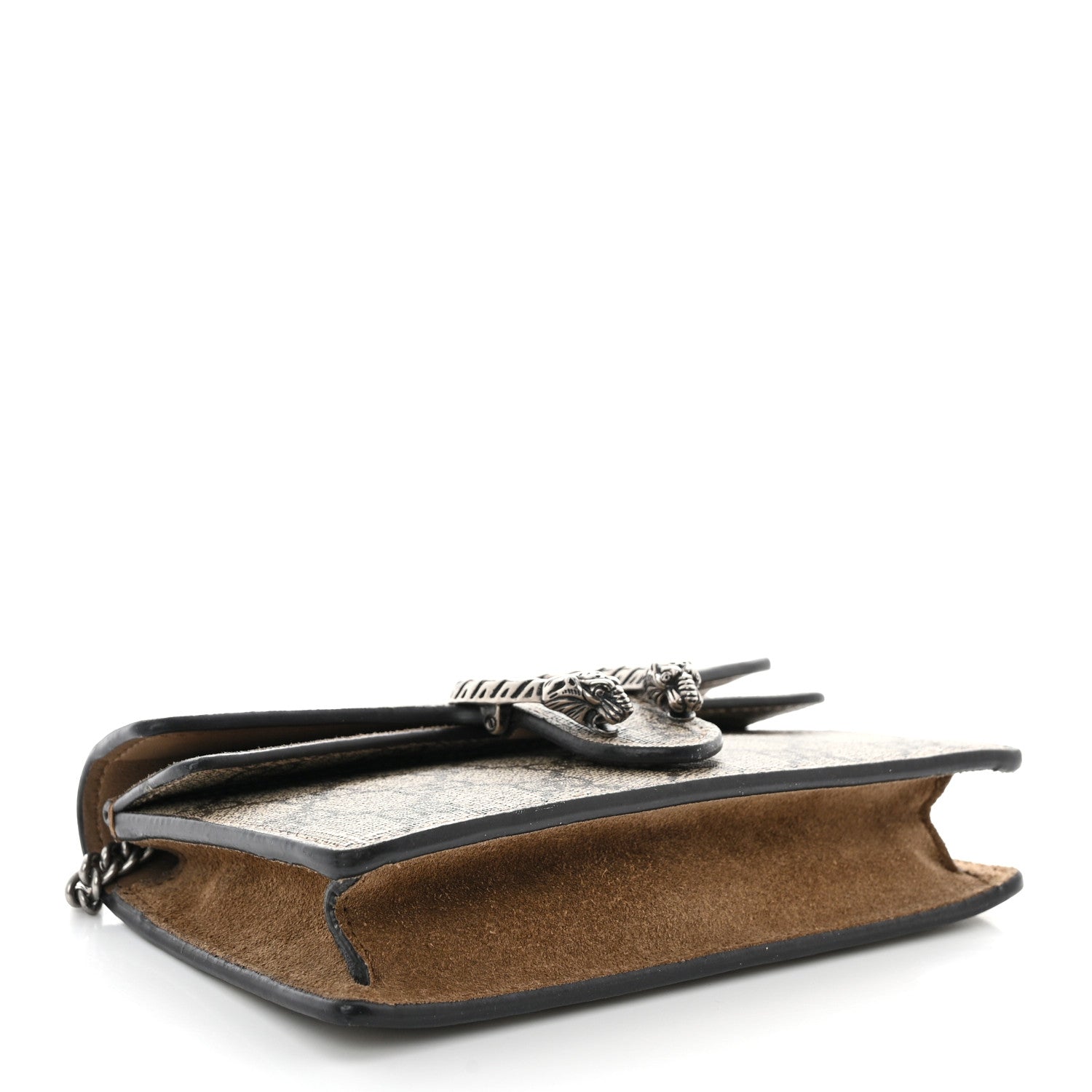 Gucci GG Supreme Monogram Super Mini Dionysus Shoulder Bag Taupe 4 of 11