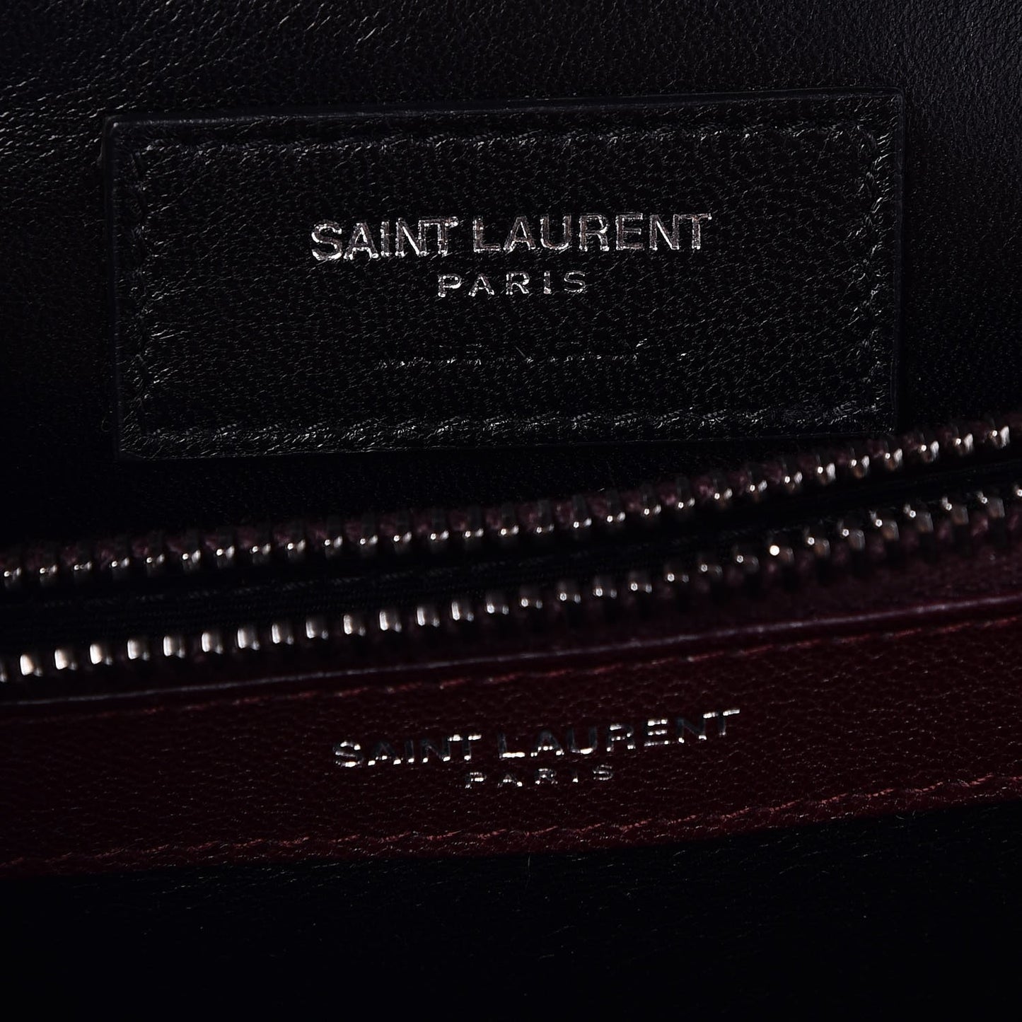 Calfskin Mixed Matelasse Triquilt Large Monogram Envelope Satchel Bordeaux
