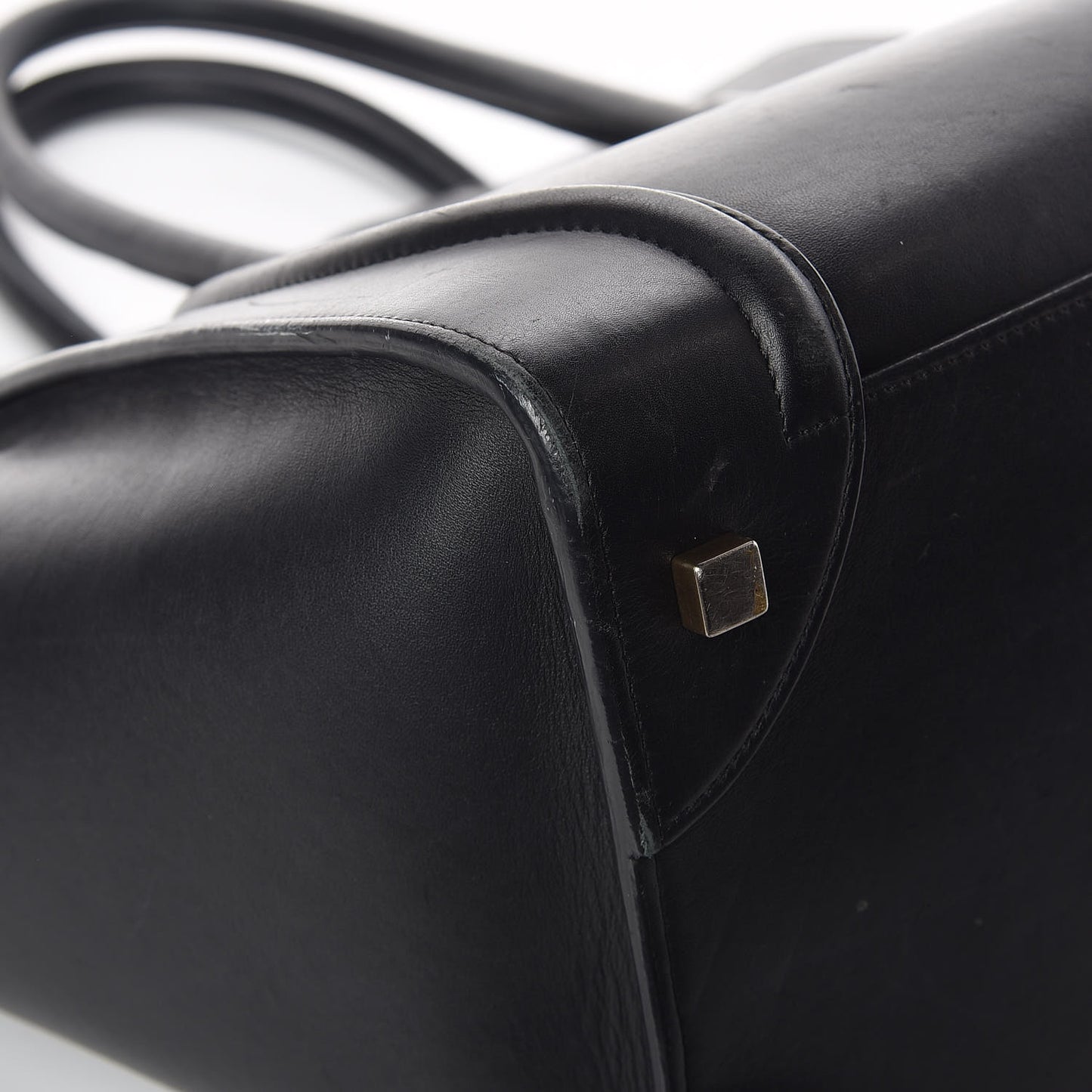 Smooth Calfskin Mini Luggage Black