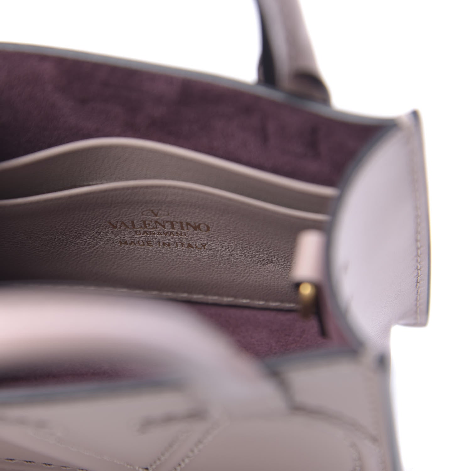 Valentino Garavani Calfskin Mini Vlogo Signature Pouch Poudre 6 of 10