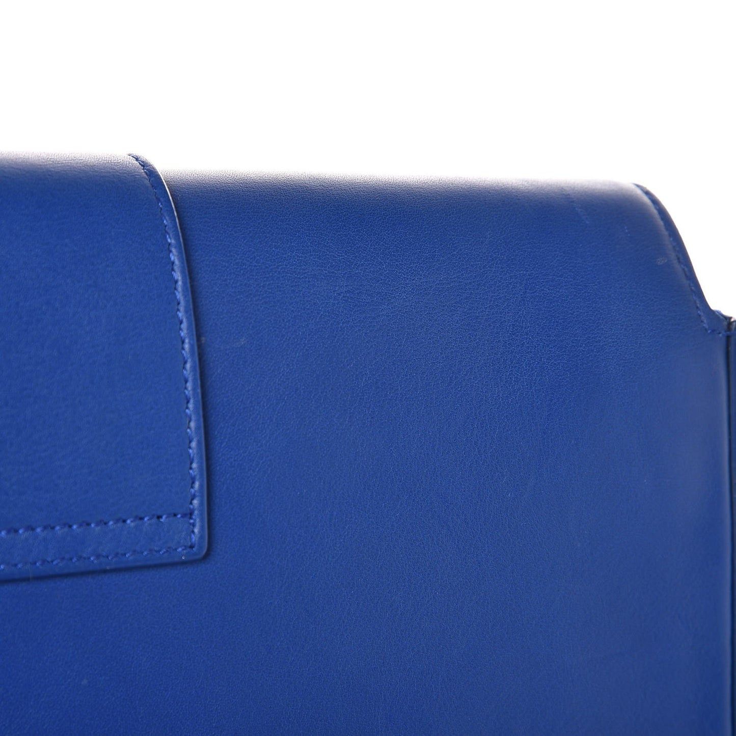 Calfskin Classic Y Satchel Royal Blue
