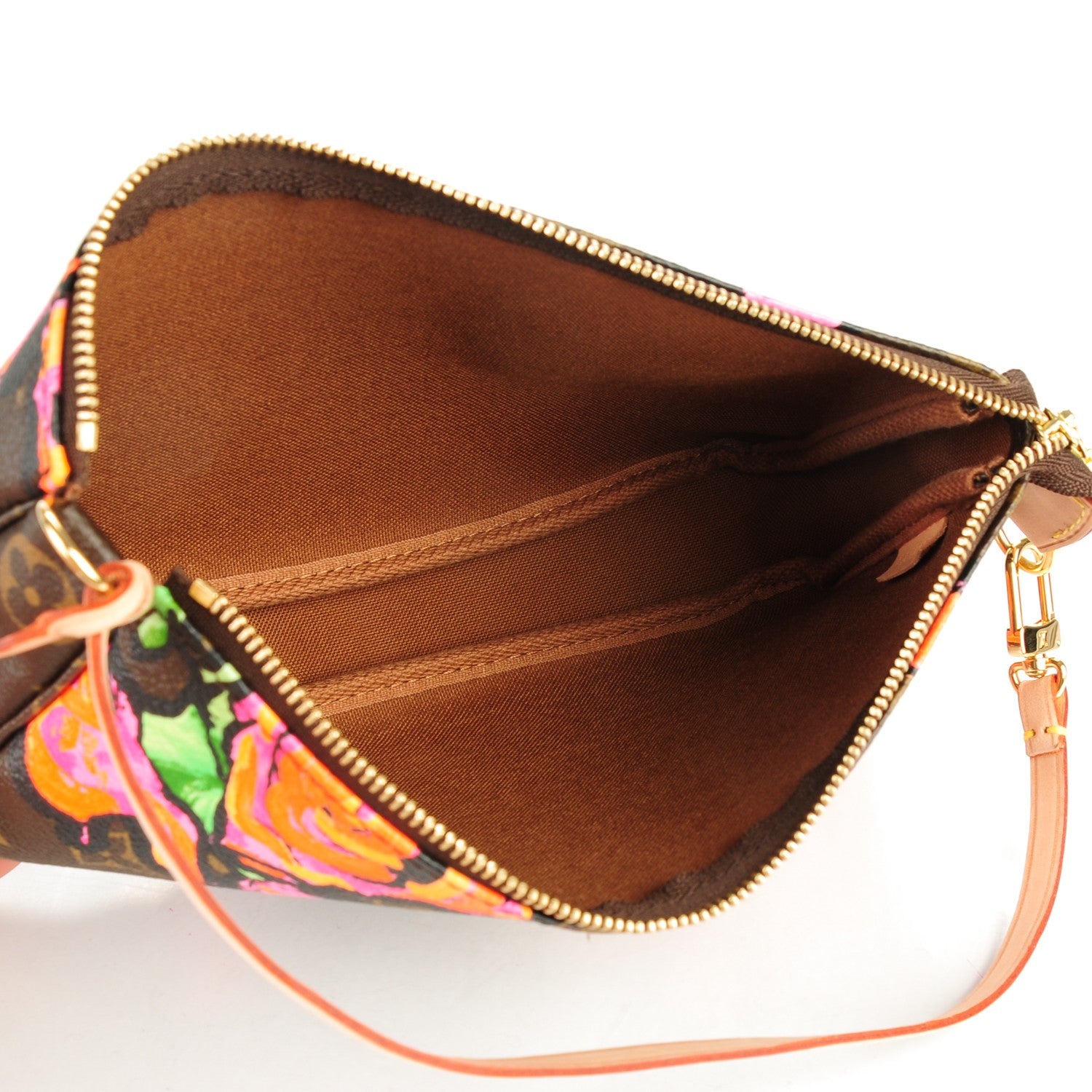 Louis Vuitton Monogram Roses Pochette Accessories 5 of 7