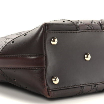 Gucci Guccissima Small Punch Tote Brown 8 of 9