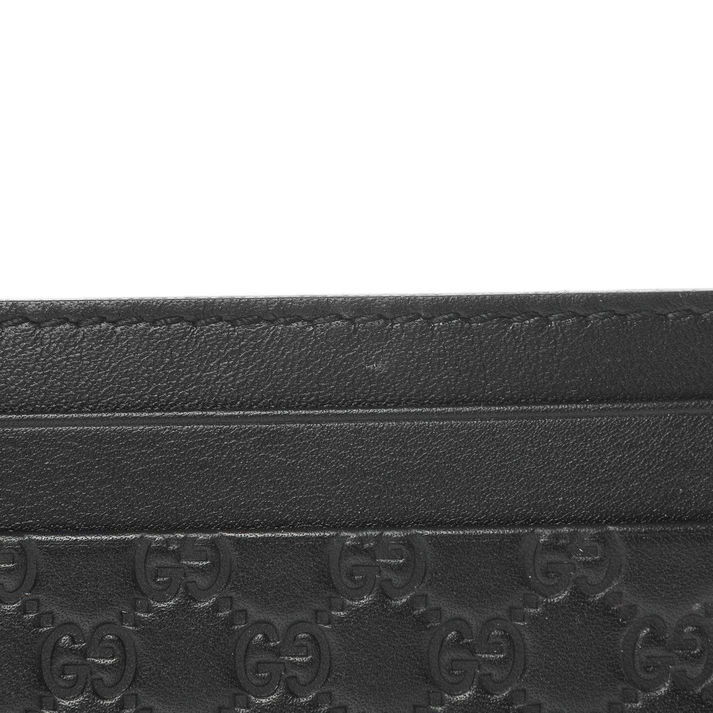 Microguccissima Card Holder Black
