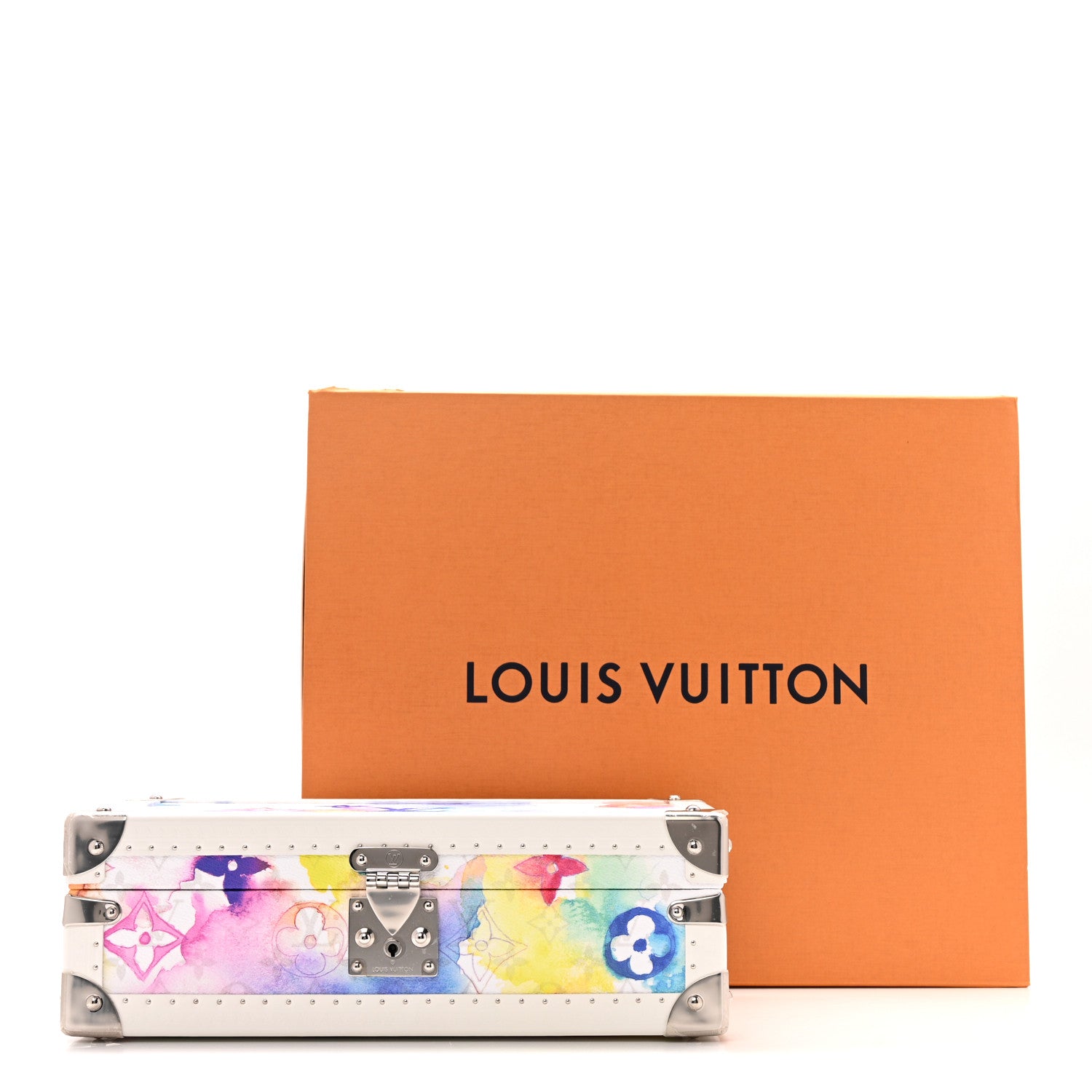 Louis Vuitton Monogram Watercolor Coffret 8 Watch Case Multicolor 12 of 12