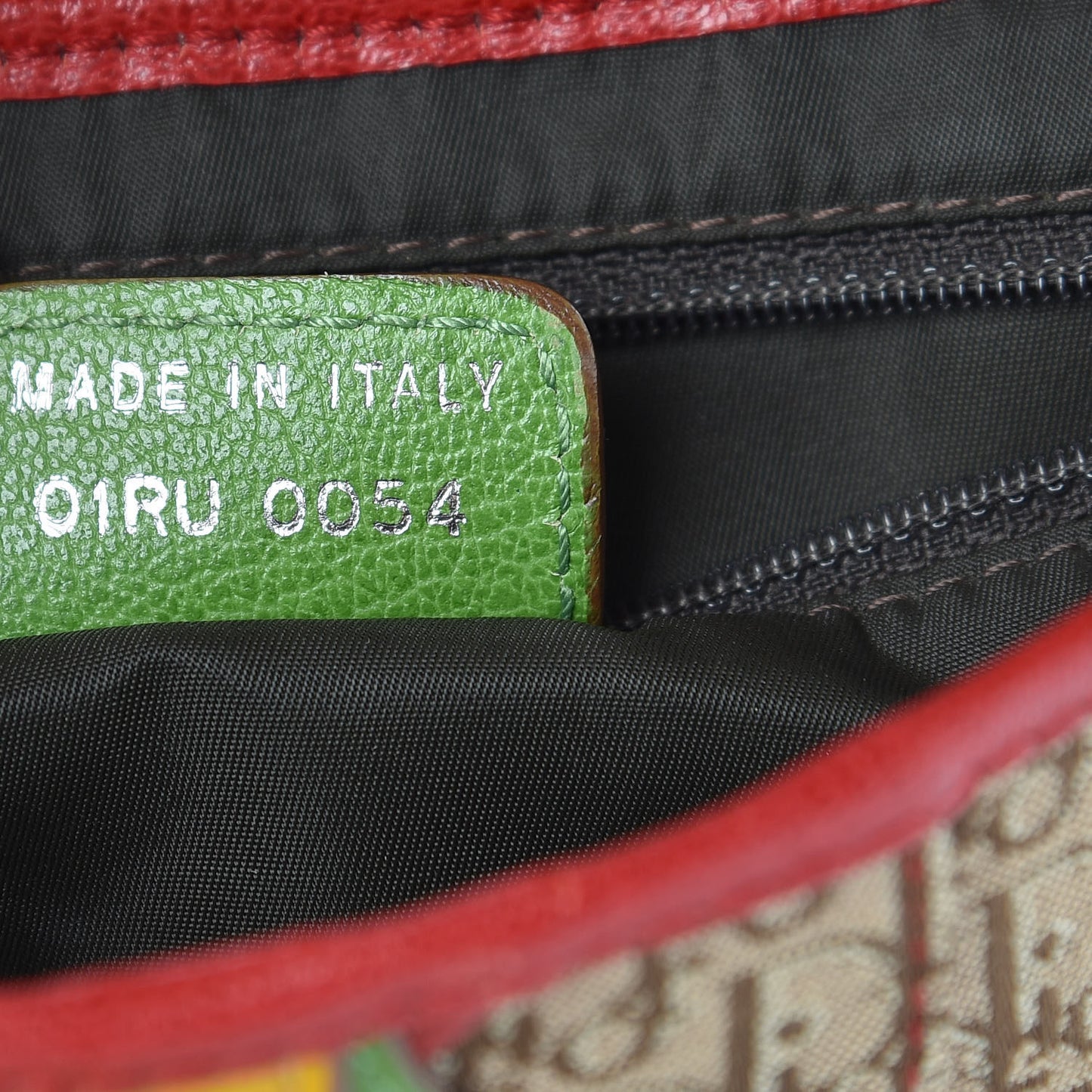 Monogram Rasta Saddle Bag Beige