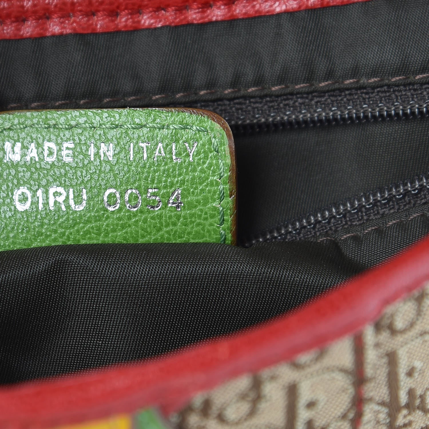 Christian Dior Monogram Rasta Saddle Bag Beige 7 of 12