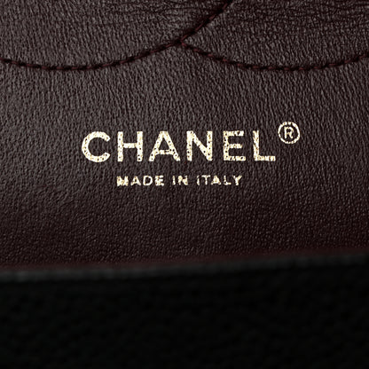 Chanel Caviar Quilted Jumbo Double Flap Black 6 of 10