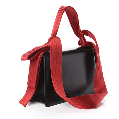 Gucci Calfskin Naga Dragon Small Shoulder Bag Black 2 of 8