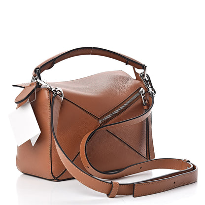 Loewe Calfskin Small Puzzle Bag Tan 3 of 11