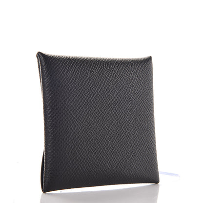 Hermes Epsom Bastia Coin Purse Black 3 of 8