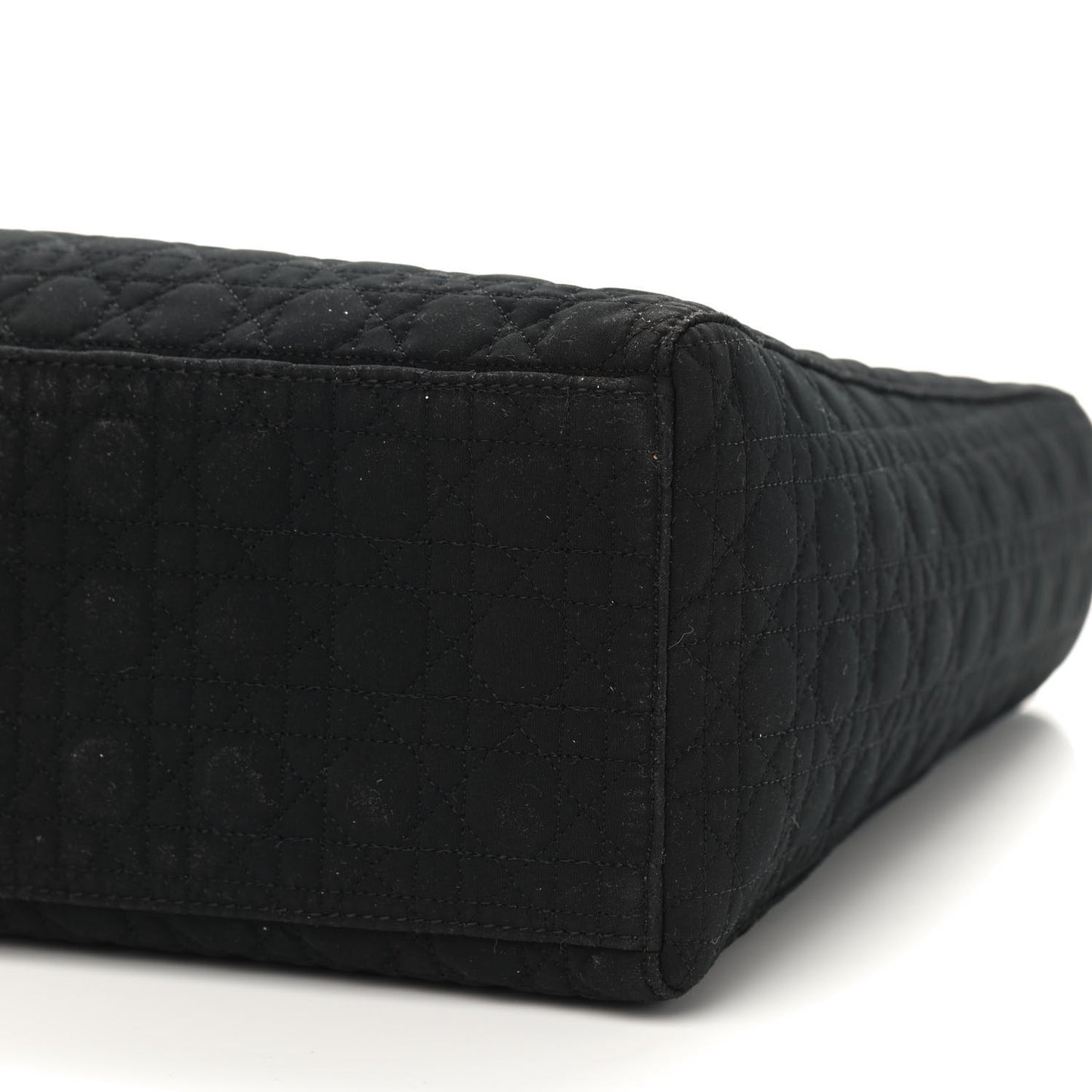Nylon Cannage Large Lady Dior Black
