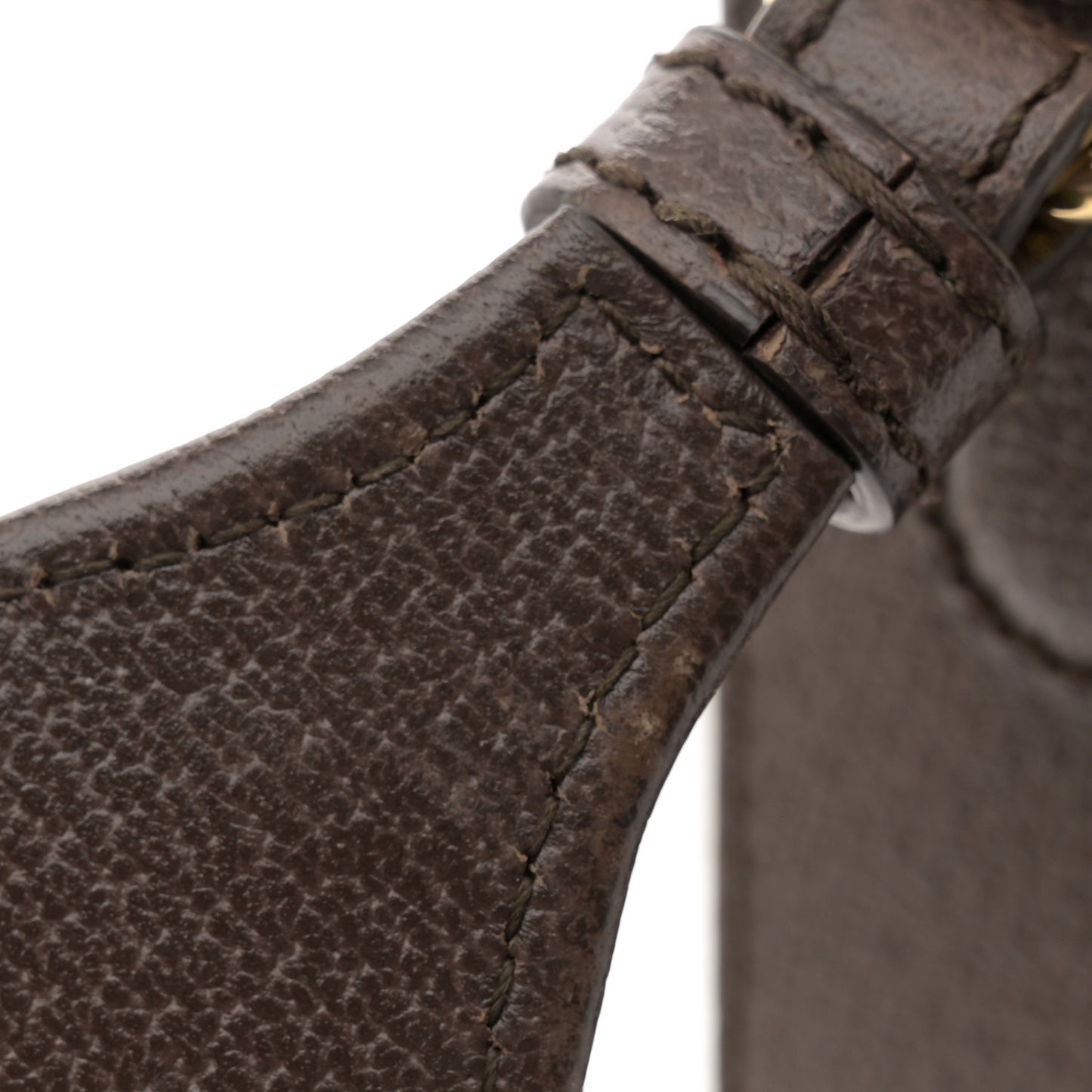 Monogram Jumbo GG Textured Dollar Calfskin Web Messenger Shoulder Bag Camel Ebony New Acero