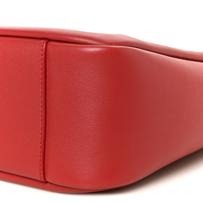 Saint Laurent Smooth Calfskin Small Le 5 A 7 Soft Hobo Red Danger 10 of 10