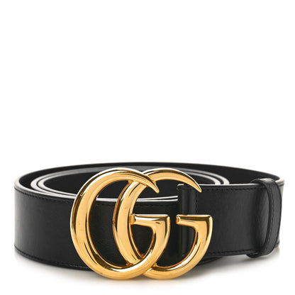 Gucci Calfskin Double G 40mm Belt 100 40 Black 1 of 5