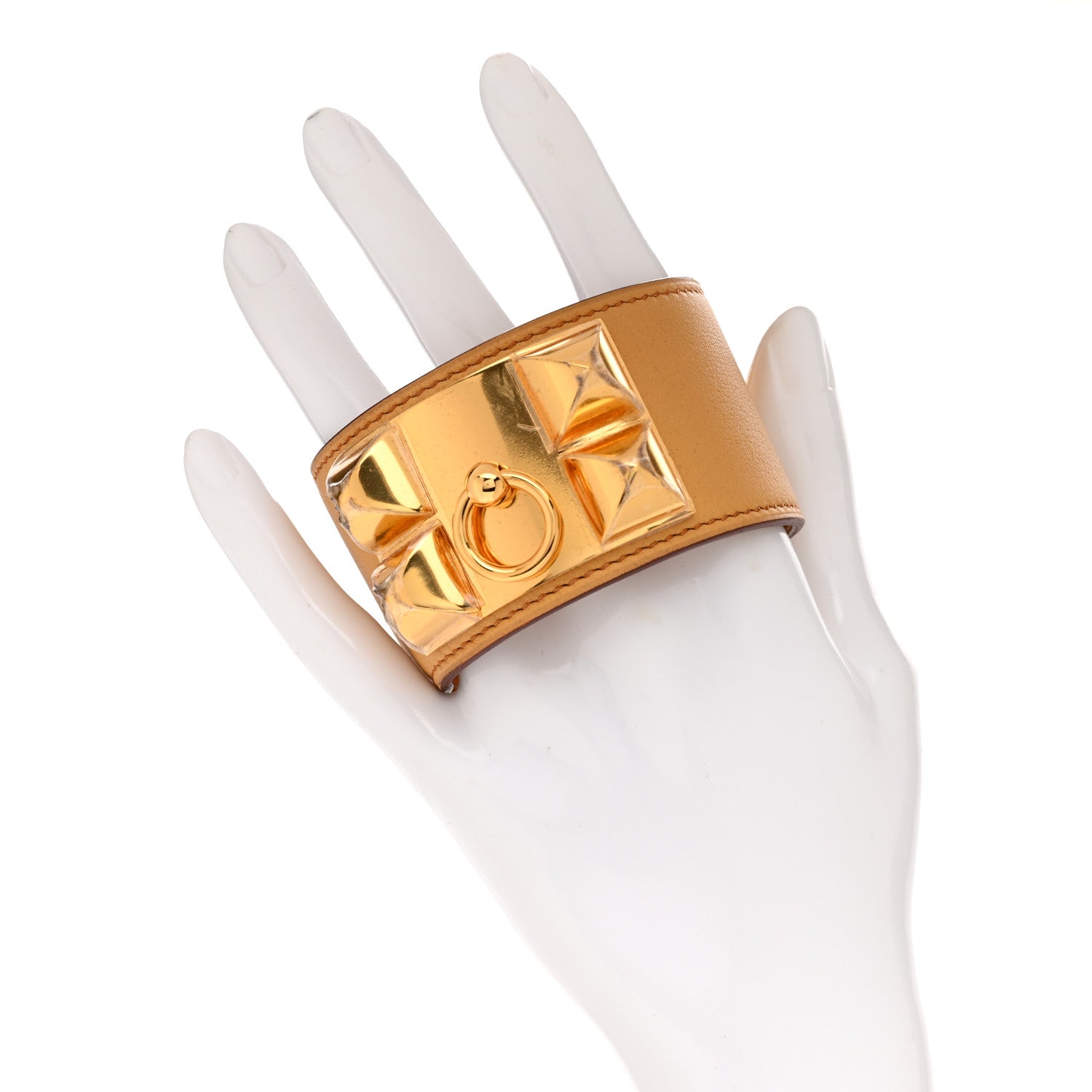 Hermes Swift Collier De Chien CDC Bracelet L Curry 2 of 4