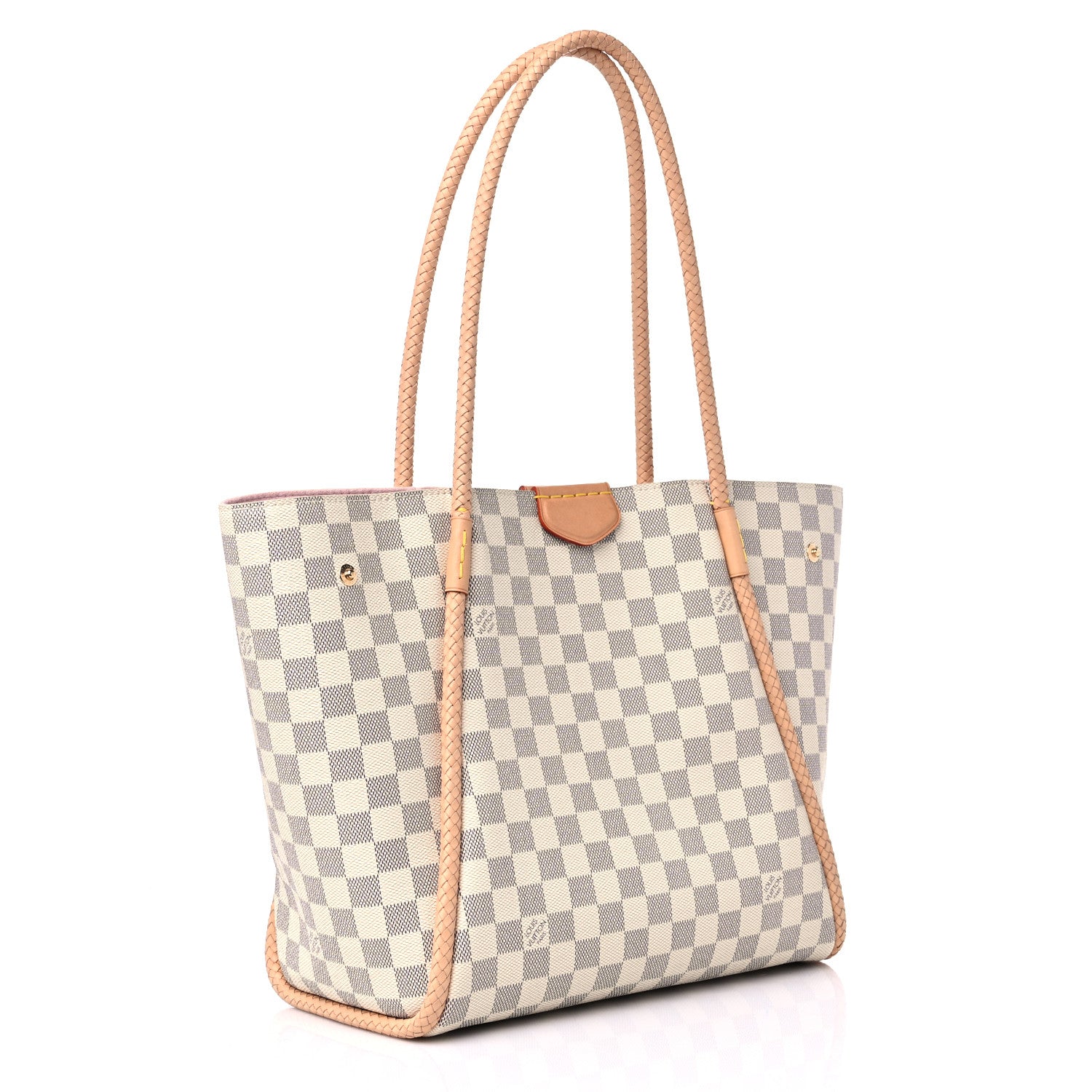 Louis Vuitton Damier Azur Propriano Rose Ballerine 3 of 10
