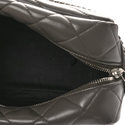 Saint Laurent Calfskin Y Quilted Monogram Small Loulou Bowling Bag Earth 6 of 10