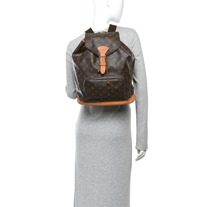 Louis Vuitton Monogram Montsouris GM Backpack 2 of 11