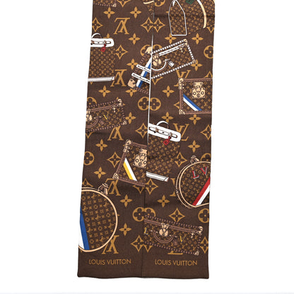 Louis Vuitton Silk Monogram Trunks Bandeau 2 of 3
