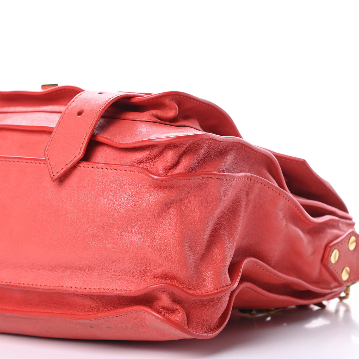 Proenza Schouler Lambskin Medium PS1 Satchel Deep Coral 11 of 19