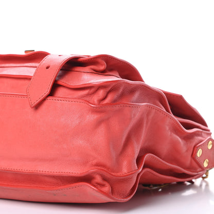 Proenza Schouler Lambskin Medium PS1 Satchel Deep Coral 11 of 19