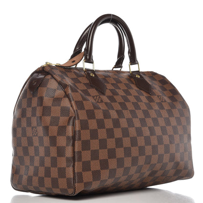 Louis Vuitton Damier Ebene Speedy 30 3 of 11