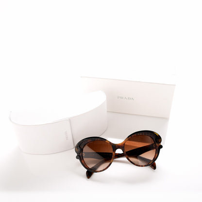 Prada Baroque Cat Eye Sunglasses SPR 28N Tortoise 7 of 7