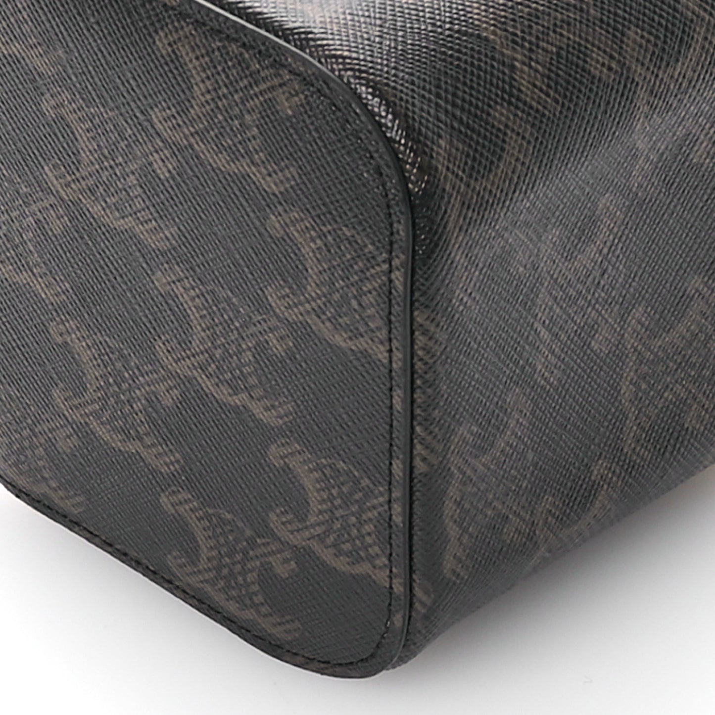 Triomphe Canvas Calfskin Mini Vanity Case Tan