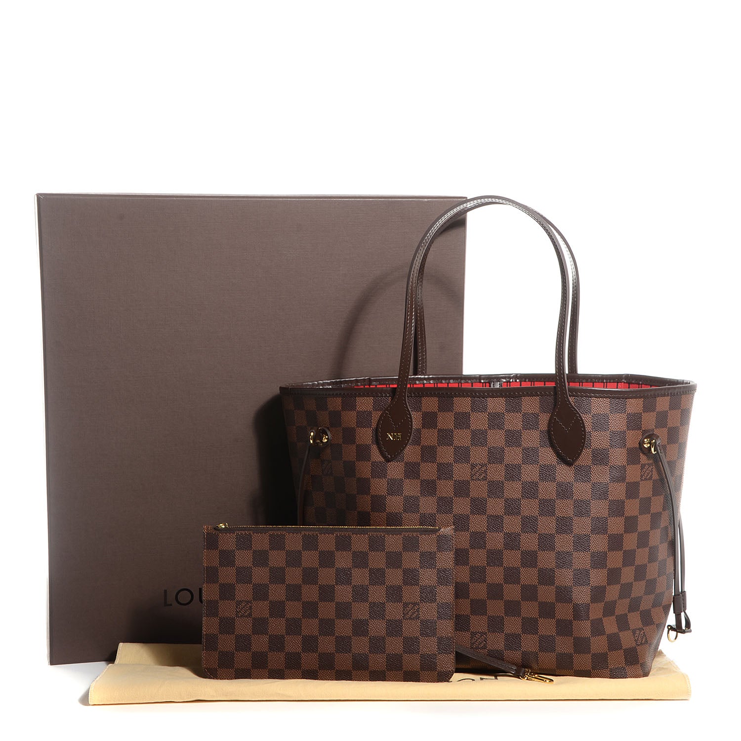 Louis Vuitton Damier Ebene Neo Neverfull MM 10 of 13