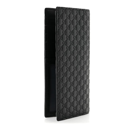 Gucci Microguccissima Bi-Fold Organizer Wallet Black 3 of 8