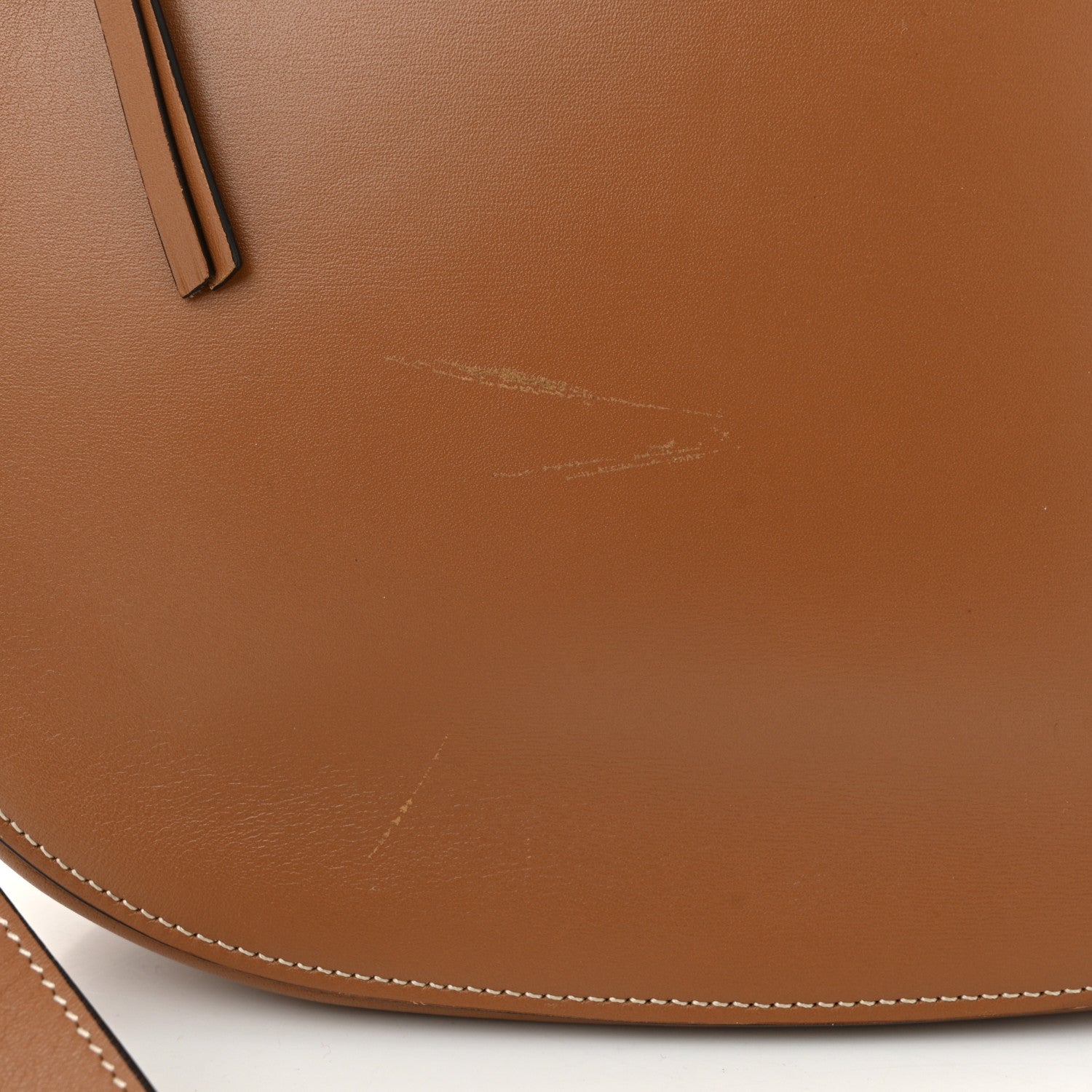 Celine Supersoft Calfskin Medium Trotteur Caramel 15 of 15