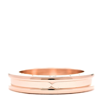 Bulgari 18K Rose Gold B.Zero1 One-Band Ring 59 8.75 1 of 5