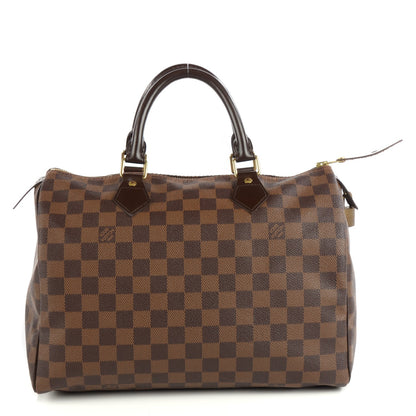 Louis Vuitton Damier Ebene Speedy 30 1 of 7